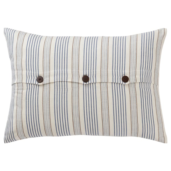 ÅKERNEJLIKA Housse de coussin, blanc cassé broderie, 40x58 cm