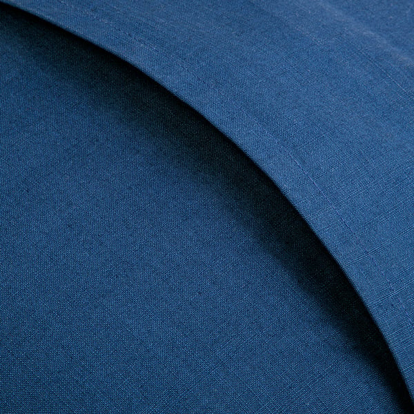 ÅKERNEJLIKA Housse de coussin, bleu broderie, 50x50 cm
