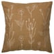ÅKERNEJLIKA Housse de coussin, brun broderie, 50x50 cm