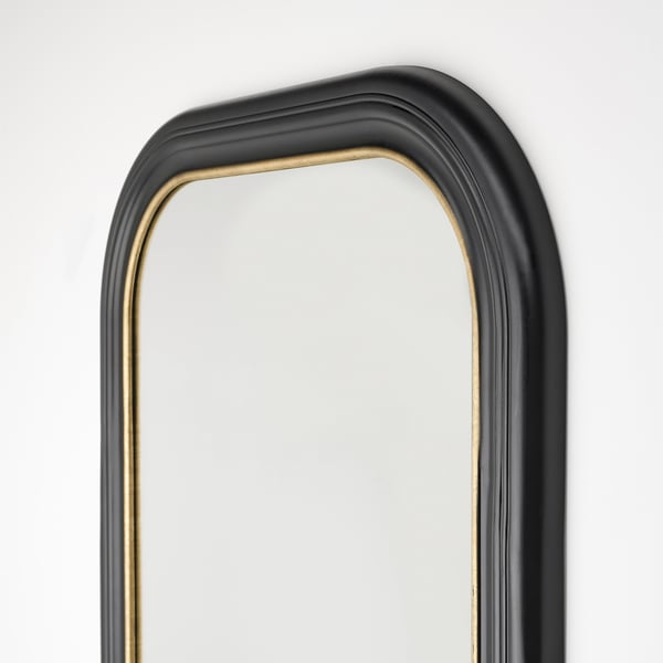 ALMARÖD Miroir, noir, 75x170 cm