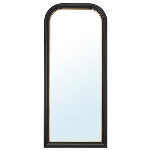 ALMARÖD Miroir, noir, 75x170 cm