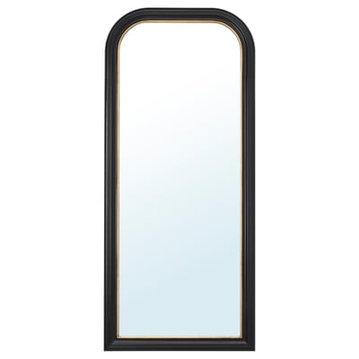 ALMARÖD Miroir, noir, 75x170 cm