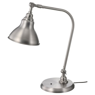 ANKARSPEL Lampe de bureau, effet étain