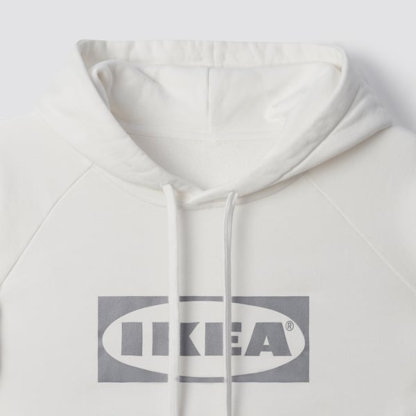 AURTIENDE Sweatshirt à capuche, blanc, S/M