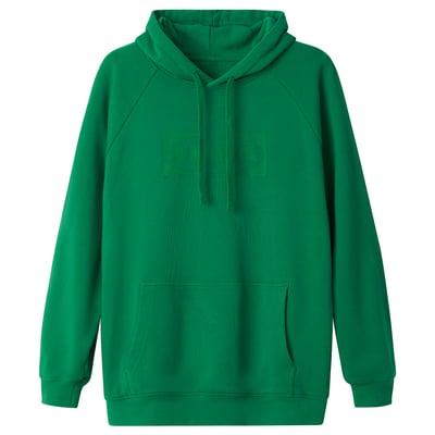 AURTIENDE Sweatshirt à capuche, vert, S/M