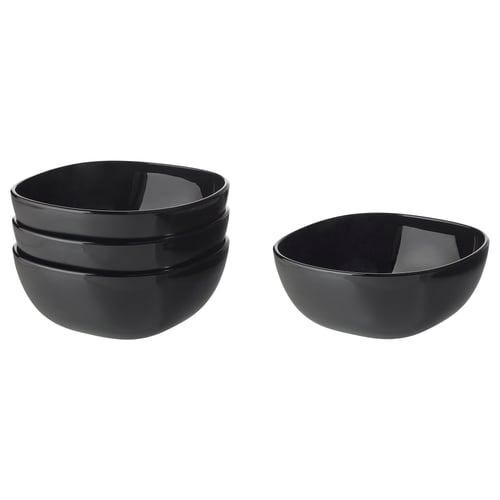 BACKIG Bol, noir, 14 cm