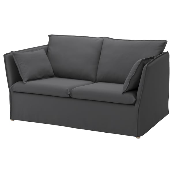 BACKSÄLEN Housse canapé 2 pl, Hallarp gris
