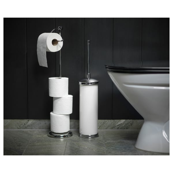 BALUNGEN Porte-brosse WC, blanc