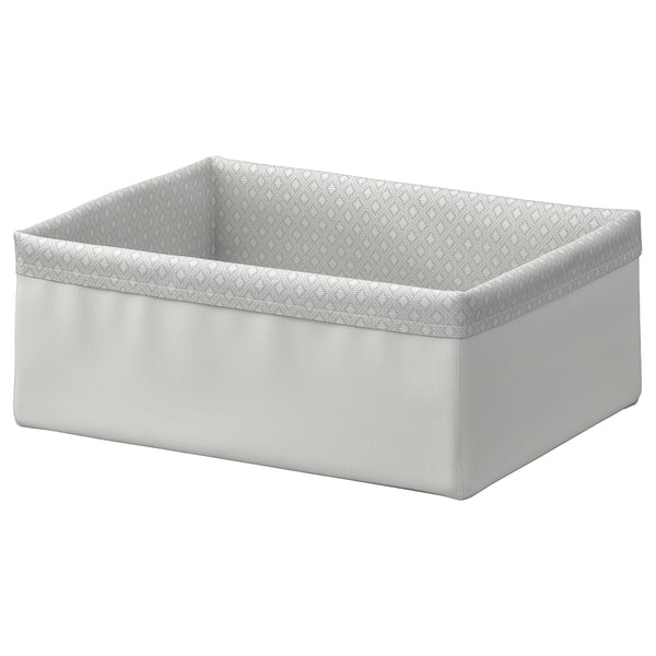 BAXNA Organiseur, gris/blanc, 20x26x10 cm