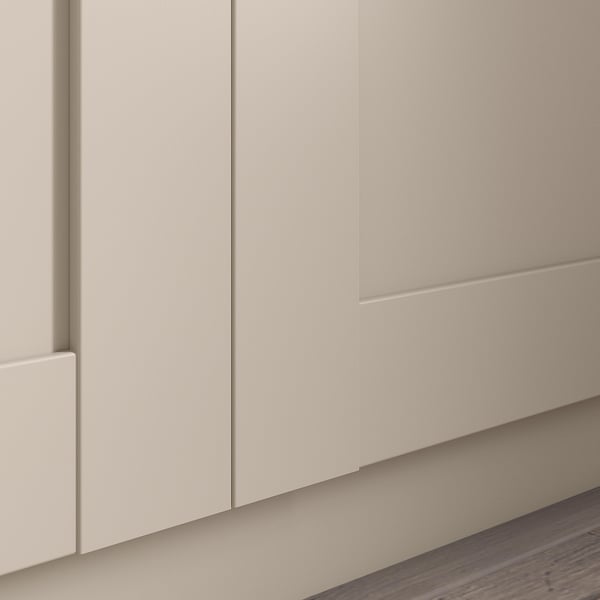 BERGSBO Porte, gris-beige, 50x229 cm