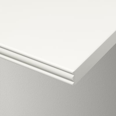 BERGSHULT Tablette, blanc, 120x20 cm