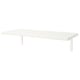 BERGSHULT / TOMTHULT Tablette avec console, blanc, 80x30 cm
