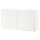 BESTÅ Combinaison rangement murale, blanc/Smeviken, 120x42x64 cm