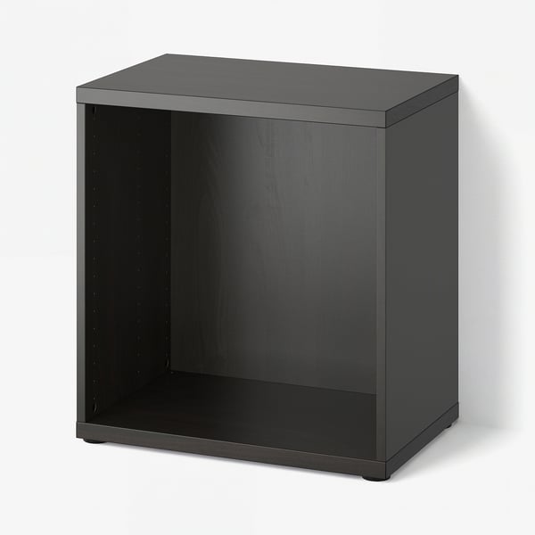 BESTÅ Structure, brun noir, 60x40x64 cm