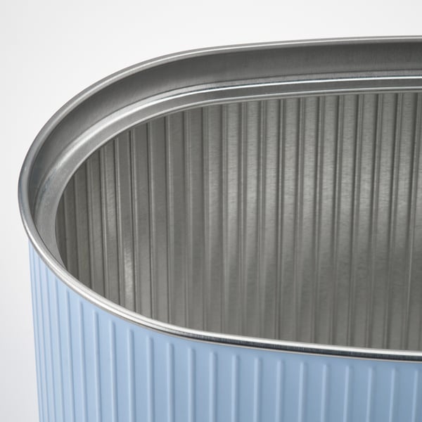 BETTHAJ Boîte métallique à couvercle, pour aliments secs/bleu pâle, 3.1 l