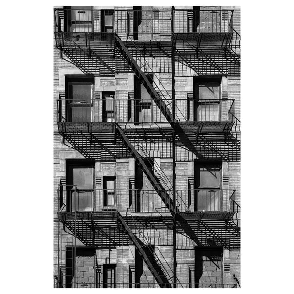 BJÖRKSTA Toile, balcons, 78x118 cm