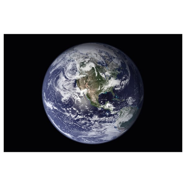 BJÖRKSTA Toile, la Terre, 118x78 cm