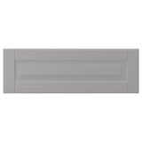 BODBYN Face de tiroir, gris, 60x20 cm