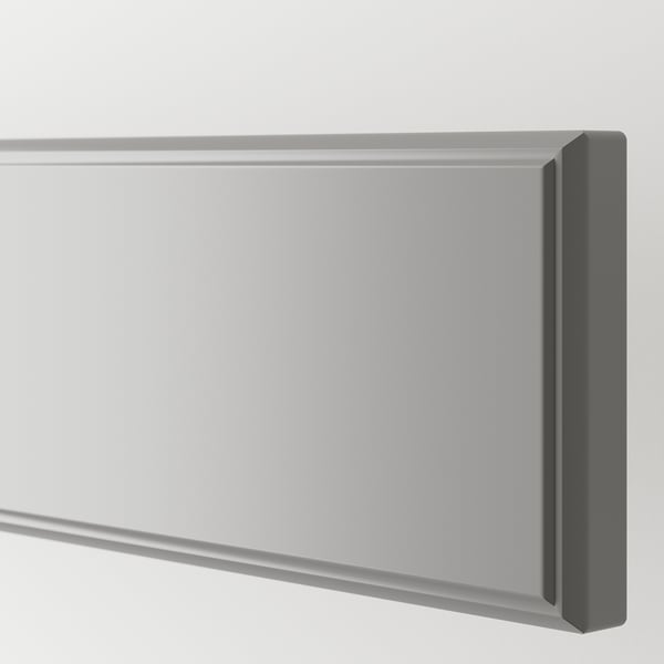 BODBYN Face de tiroir, gris, 60x10 cm
