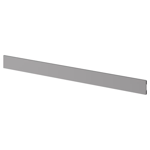 BODBYN Plinthe, gris, 220x8 cm
