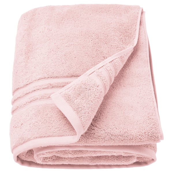 BROKGLIM Drap de bain, rose, 100x150 cm