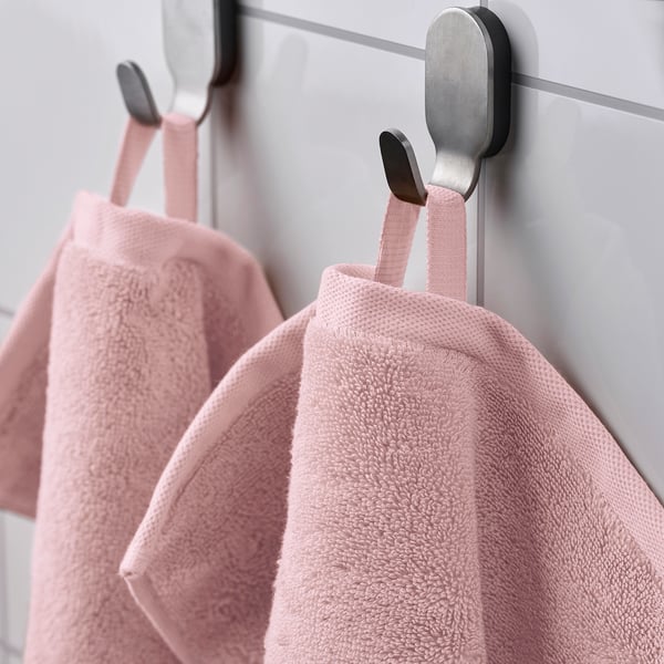 BROKGLIM Drap de bain, rose, 100x150 cm