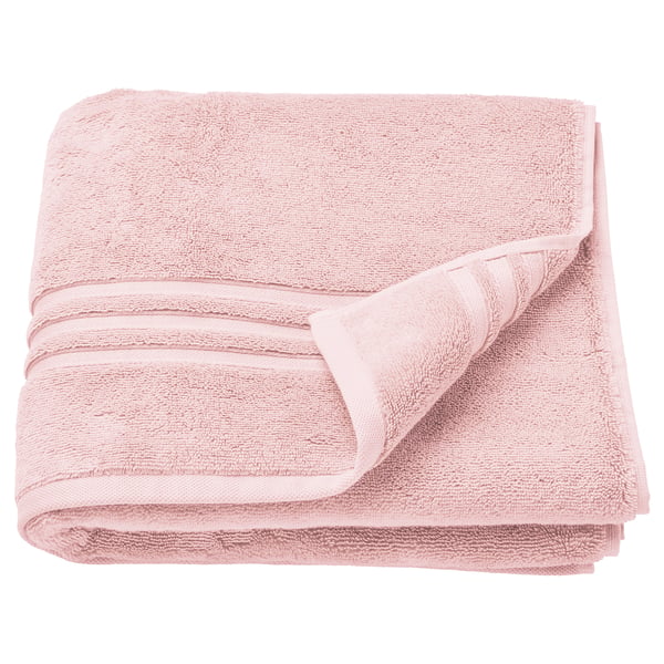 BROKGLIM Serviette de bain, rose, 70x140 cm
