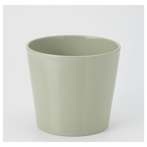 BROKSPIREA Cache-pot, vert clair, 15 cm