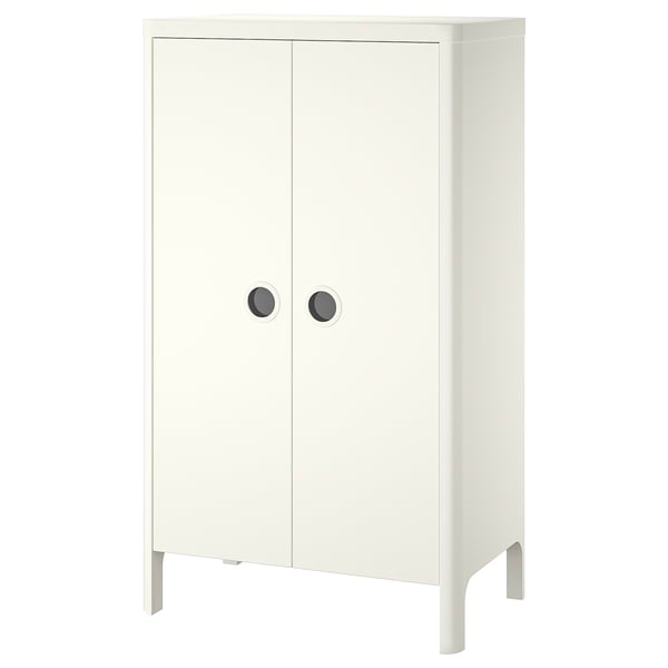 BUSUNGE Armoire, blanc, 80x139 cm
