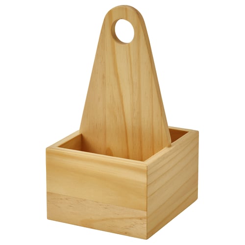 CHOKLADHAJ Support pour bocaux, bois, 12x11 cm