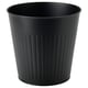CITRONMELISS Cache-pot, intérieur/extérieur/anthracite, 24 cm