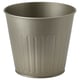 CITRONMELISS Cache-pot, intérieur/extérieur/gris, 15 cm