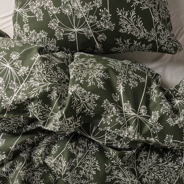 DAGGBJÖRNBÄR Housse de couette et 2 taies