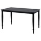 DANDERYD Table, noir, 130x80 cm