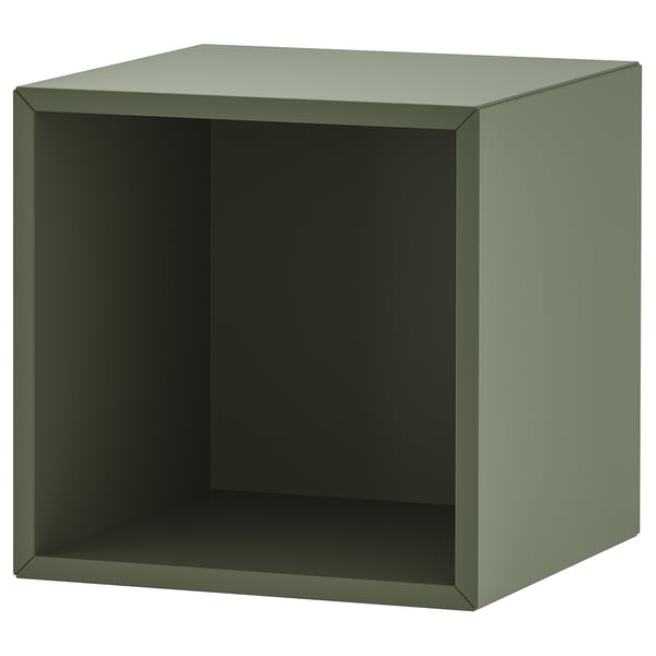 EKET Rangement, gris vert, 35x35x35 cm