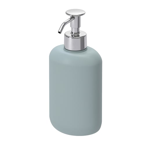EKOLN Distributeur savon, gris clair-turquoise