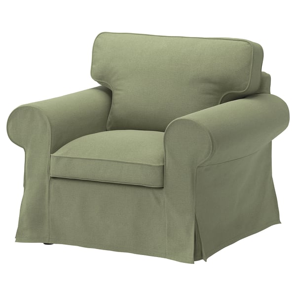 EKTORP Fauteuil, Naggen gris vert