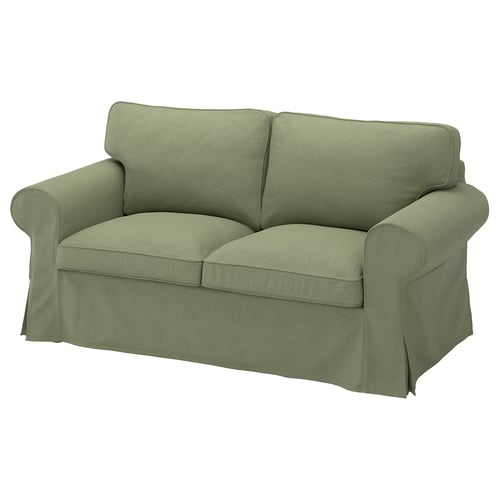 EKTORP Housse canapé 2 pl, Naggen gris vert