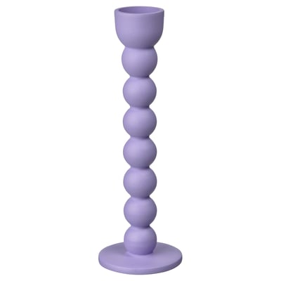 ELDIGHET Bougeoir, mauve, 27 cm