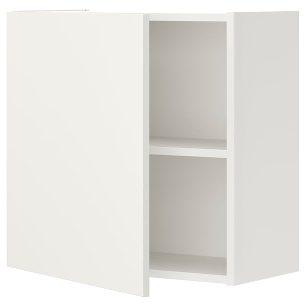 ENHET Élément mural av 1 tablette/porte, blanc, 60x32x60 cm