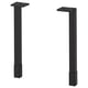 ENHET Pieds pour meuble de rangement, anthracite, 23.5 cm