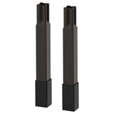 ENHET Pieds pour structure, anthracite, 12.5 cm