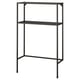 ENHET Structure avec tablettes, anthracite, 80x30x129 cm