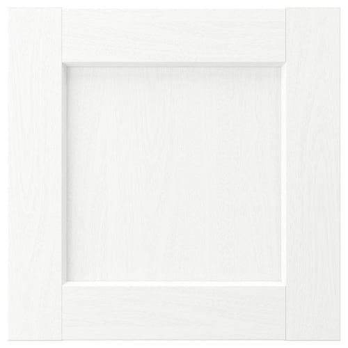 ENKÖPING Porte, blanc effet bois, 40x40 cm