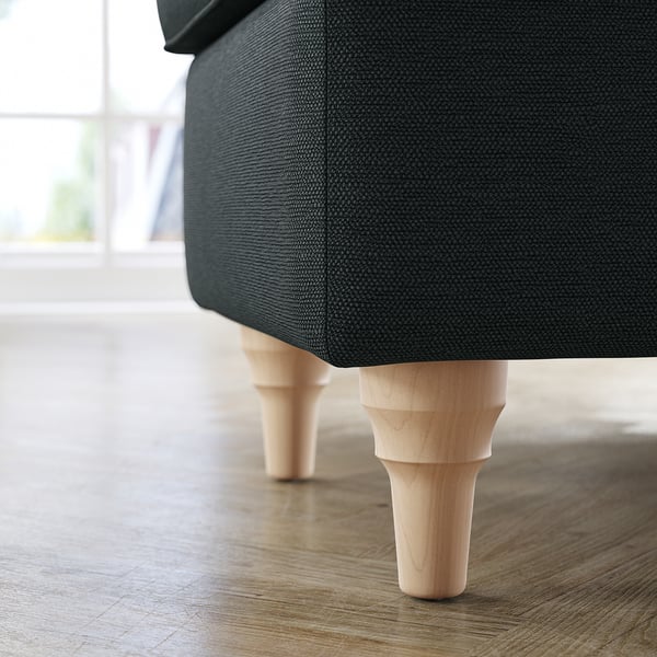 ESSEBODA Banc avec rangement, Knäbäck/anthracite bouleau
