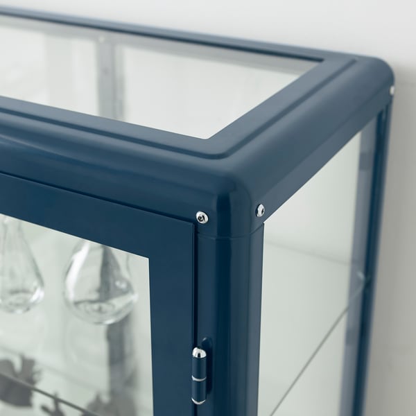 FABRIKÖR Vitrine, bleu noir, 81x113 cm