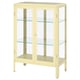 FABRIKÖR Vitrine, jaune clair, 81x113 cm