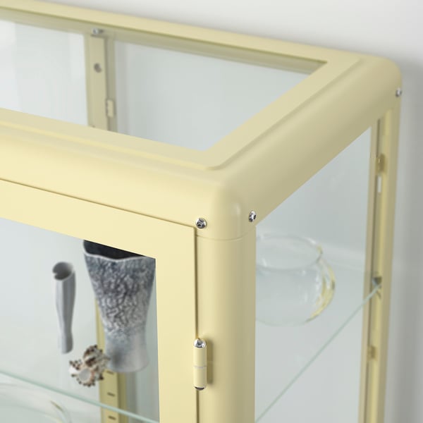 FABRIKÖR Vitrine, jaune clair, 81x113 cm