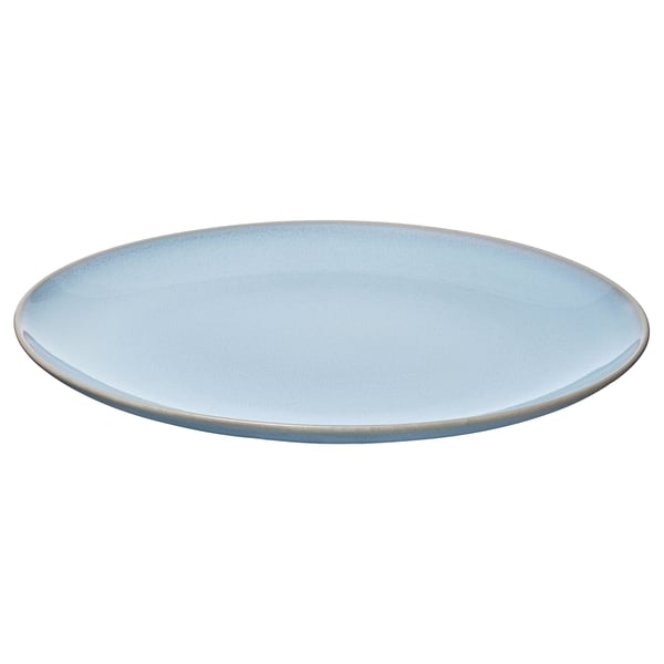 FÄRGKLAR Assiette, bleu clair, 26 cm