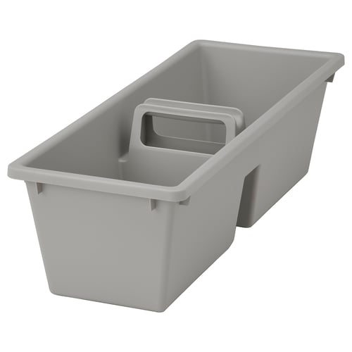 FÅNGGRÖDA Accessoire avec compartiments, gris clair, 48x18x14 cm